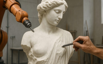 Digitale Meißel: Kann die Kunst ohne die menschliche Geste überleben?